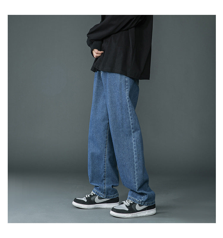 Men's Fashion Casual Retro Washed Jeans