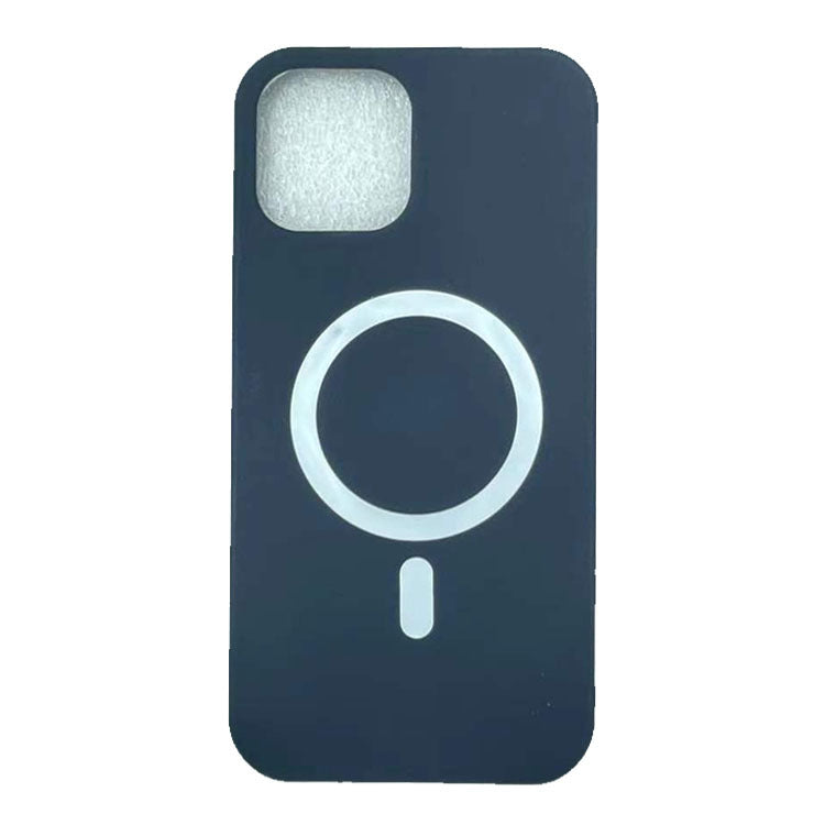 Compatible with Apple, Silicone Magnetic Phone Case Magsafe Magnetic Charging