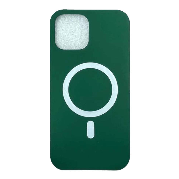 Compatible with Apple, Silicone Magnetic Phone Case Magsafe Magnetic Charging