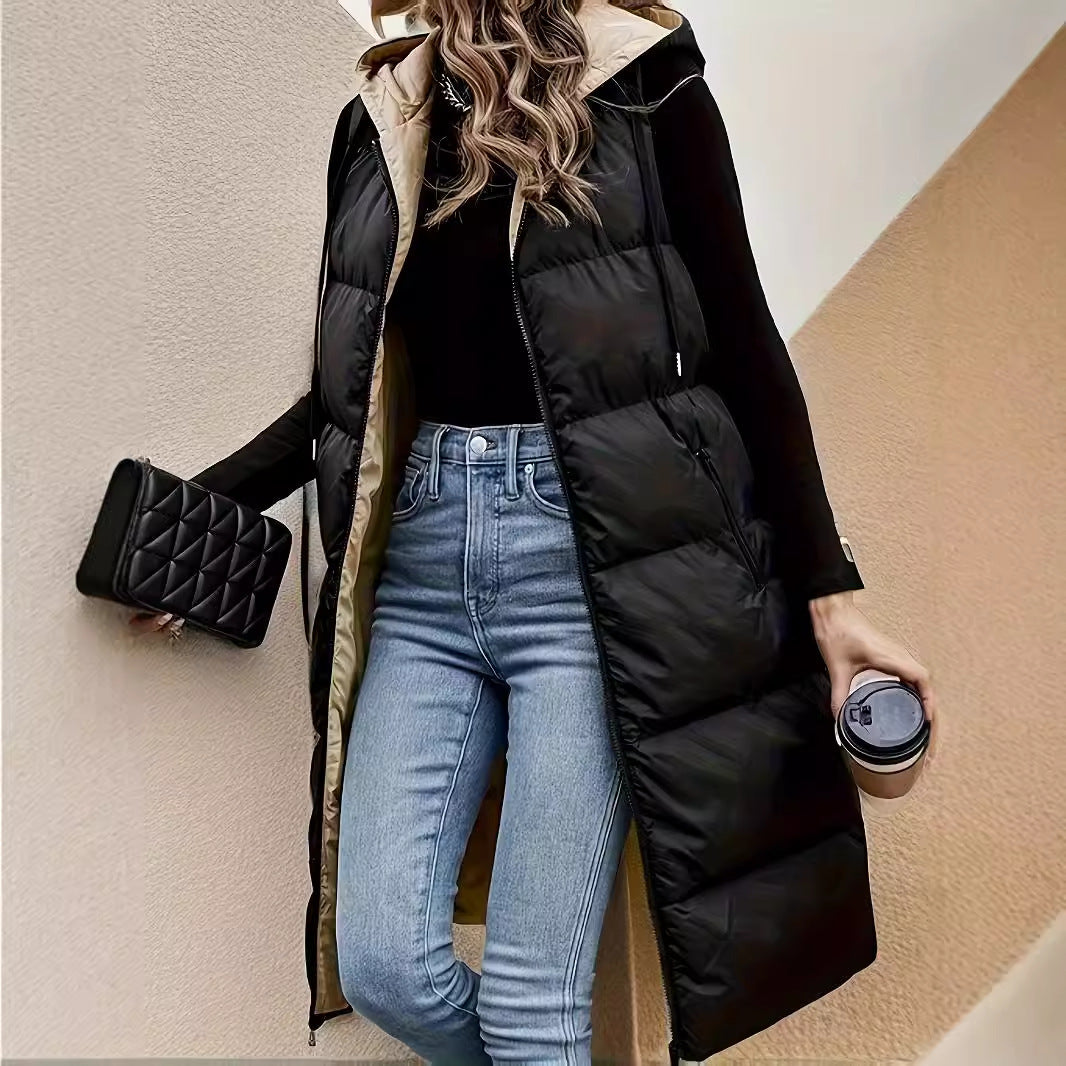 Französischer Reiß verschluss Diagonal Taschen Hoodie mit Kordel zug Weste