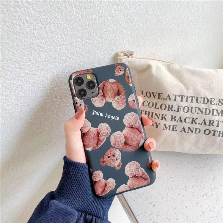 Compatible With , Teddy Bear Soft Silicone Phone Case