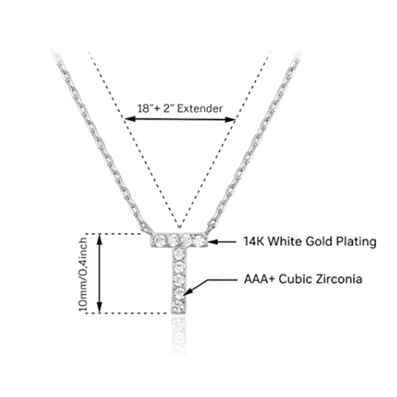 Women's New 26 English Letter Necklace