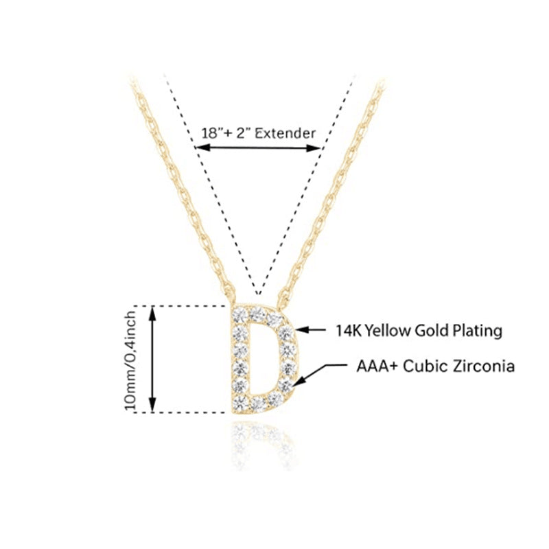 Women's New 26 English Letter Necklace