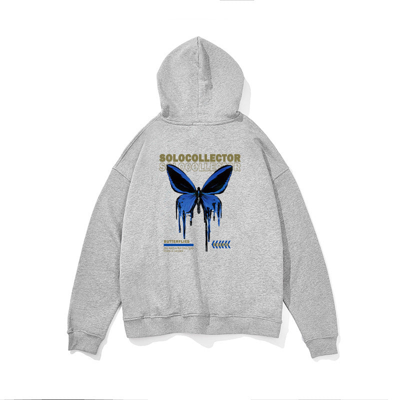 Men's And Women's American Print Pullover Hoodie