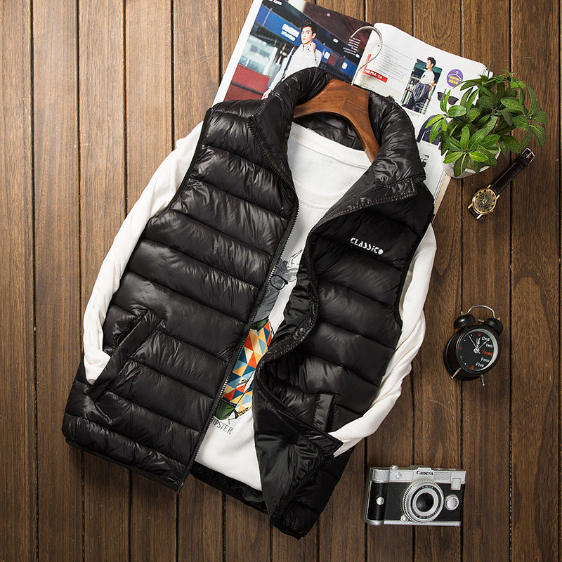 Men's plush vest cotton clothes vest