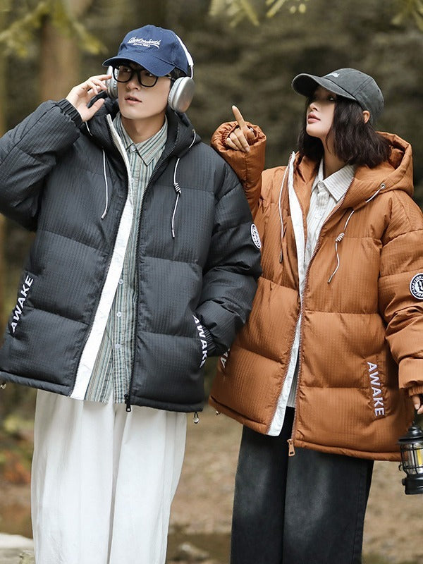 Couple Cotton Clothes Coat For Teenagers