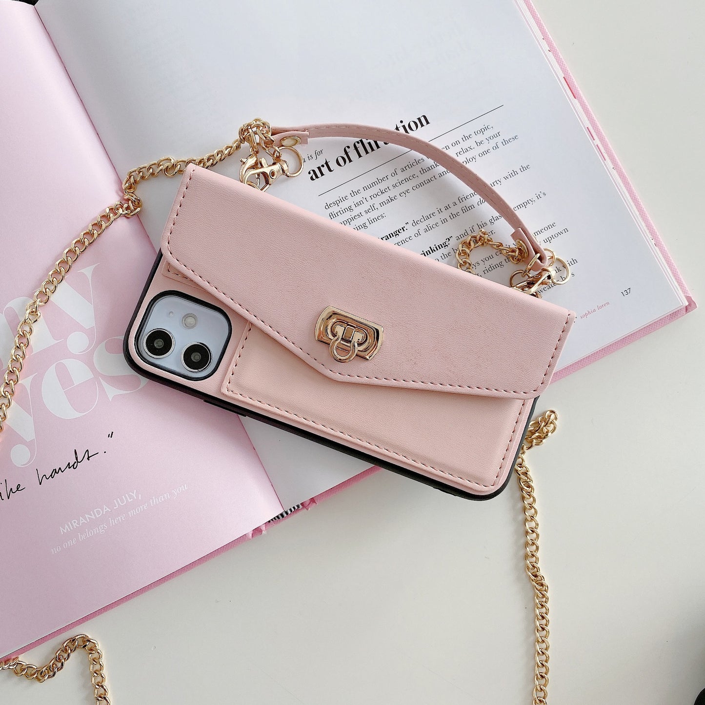 Shoulder Strap Type Card Changer Phone Case For Phone Case