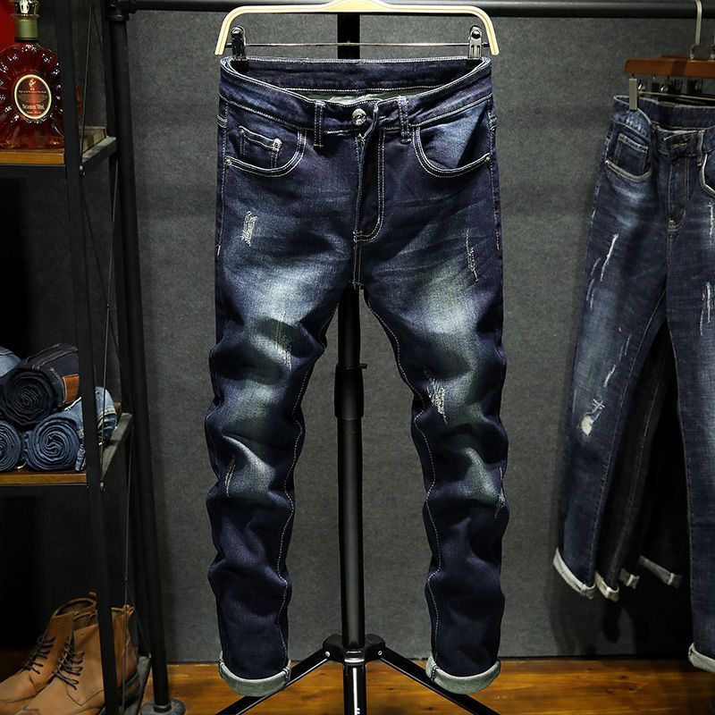 Stretch Jeans Männer und Teenager lässig