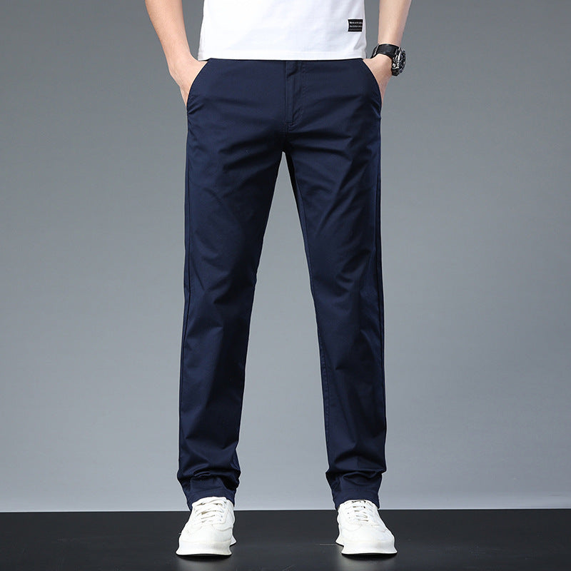 Pants High-end Casual Pants Men's Cotton Grey