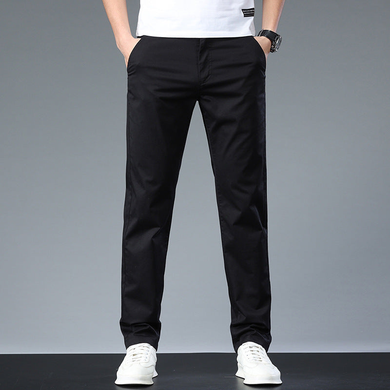 Pants High-end Casual Pants Men's Cotton Grey