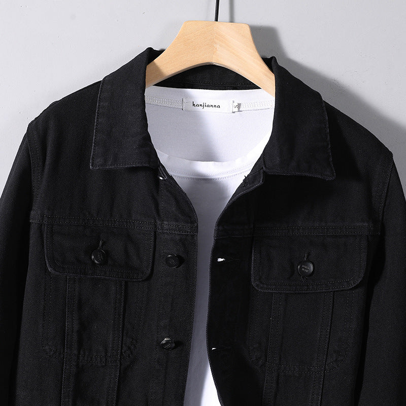 Men's Year Denim Clothes Black