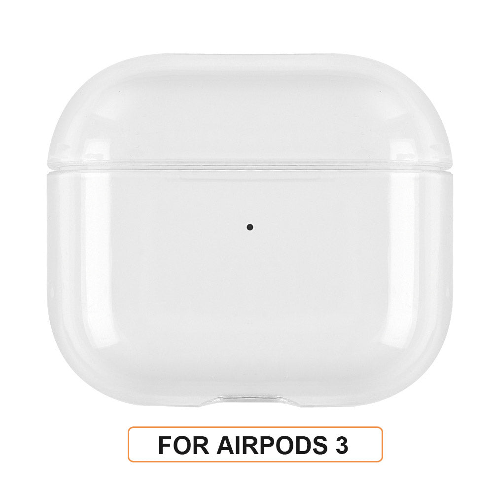 Transparent Case For Airpods 2 3 Pro 1 Case PC Clear Earphone Cover For Air Pods Pro 2 3 1 Earpods Case Charging BOX Shell