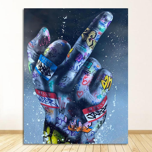 Posters And Prints Graffiti Art Paintings On The Wall Art Canvas Pictures