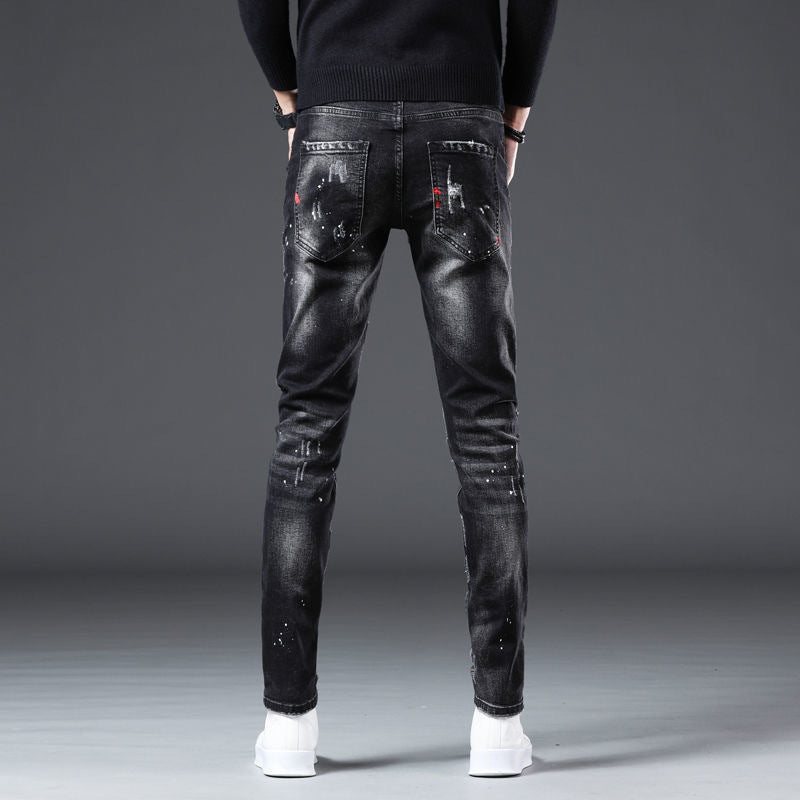 Men's Korean-style Trendy Slim Fit Skinny Pants