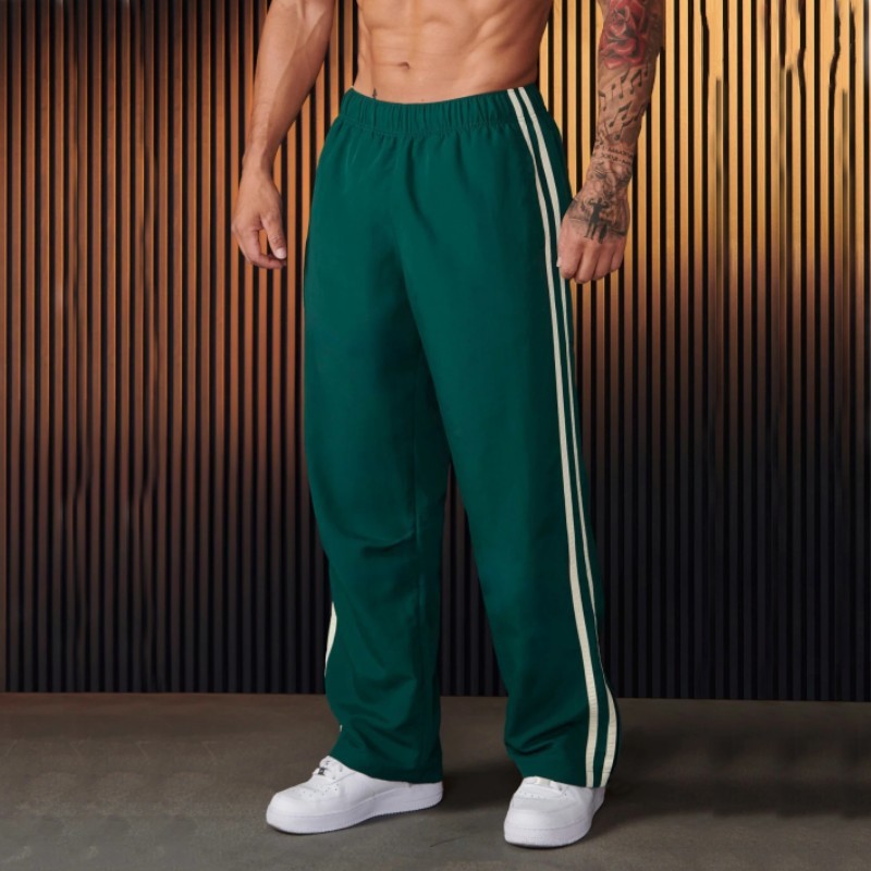 Herren Sport hose gerade gewebt schnell trocknend