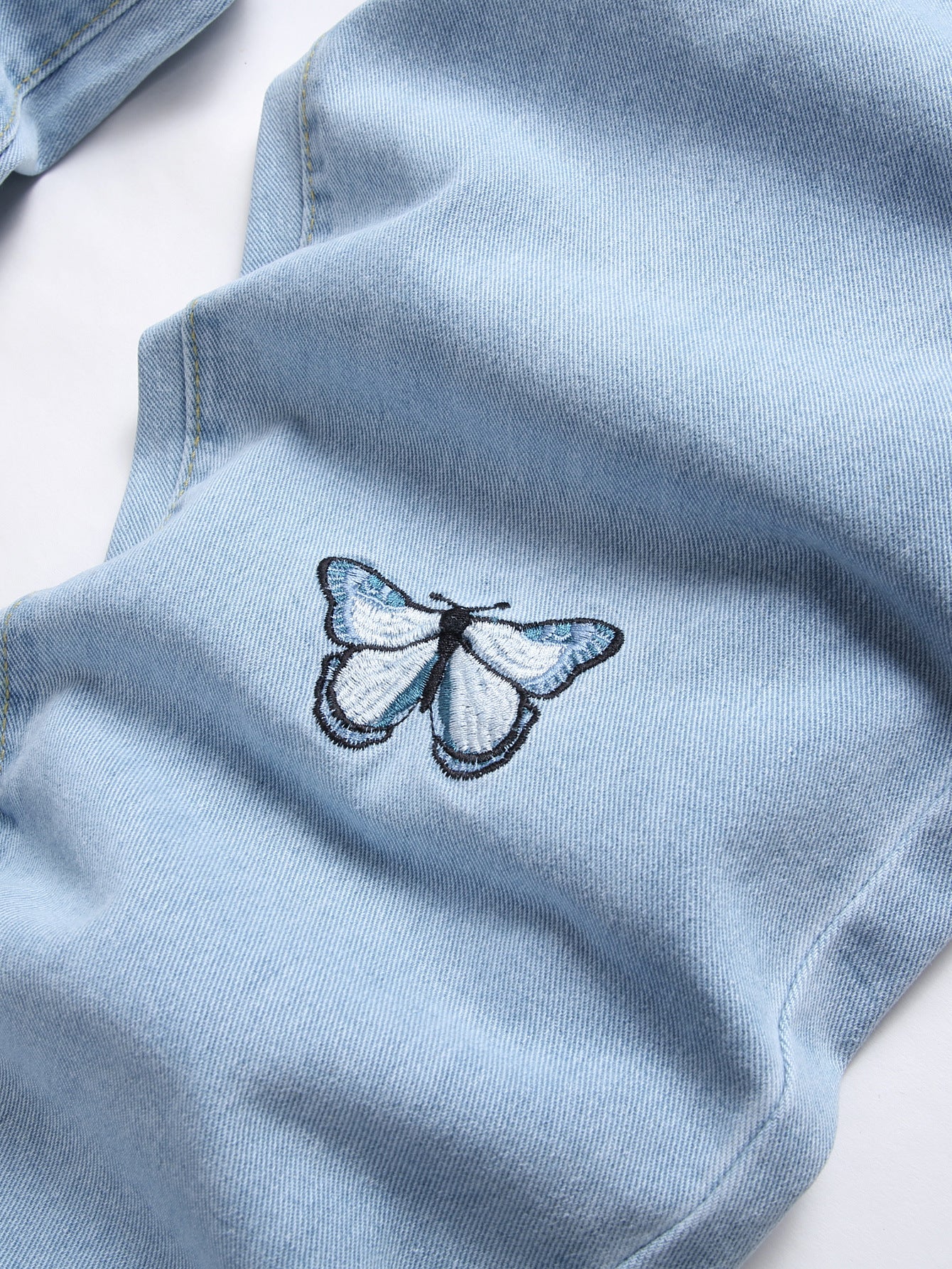 Modische und exquisite bestickte Herren jeans
