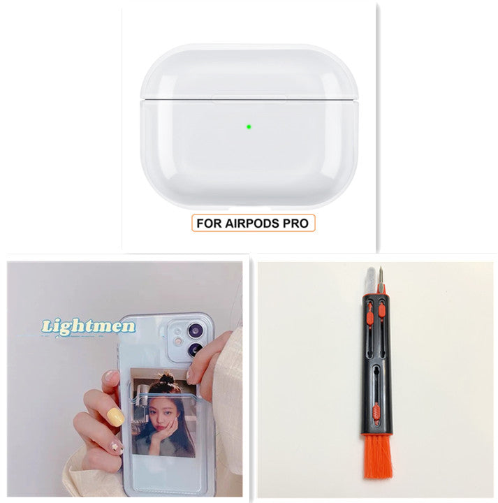 Transparent Case For Airpods 2 3 Pro 1 Case PC Clear Earphone Cover For Air Pods Pro 2 3 1 Earpods Case Charging BOX Shell